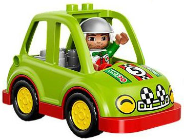 LEGO Duplo Samochód z zestawu 10589 Auto wyścigowe
