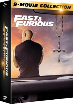 SZYBCY I WŚCIEKLI FAST & FURIOUS 1-9 (9 DVD)