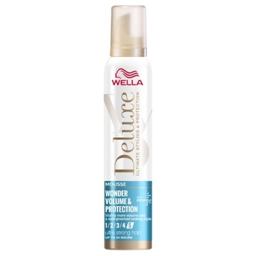 Wella Deluxe Pianka Objętość i Ochrona Moc 5 200ml