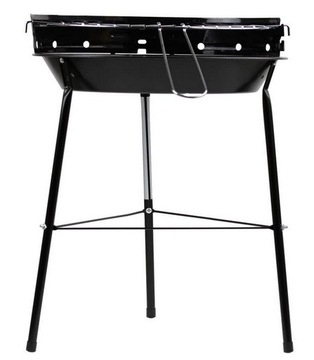 Okrągły GRILL Turystyczny Składany o śr. 33cm
