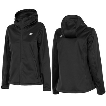 KURTKA DAMSKA 4F SOFTSHELL PRZECIWDESZCZOWA SPORT