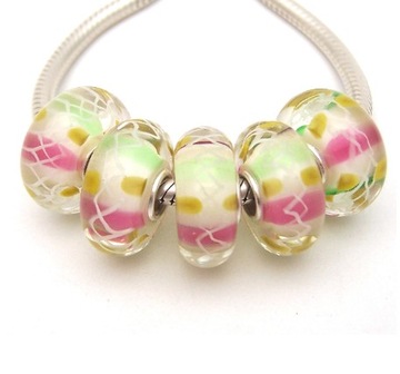 CHARMS ZAWIESZKA KORALIK SZKŁO MURANO BEADS