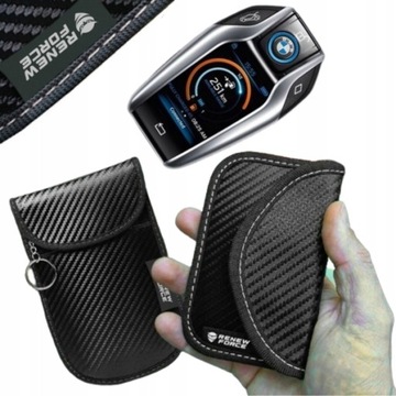 2X ETUI ANTYKRADZIEŻOWE POKROWIEC KLUCZYK KLUCZYKI KEYLESS KLATKA FARADAYA