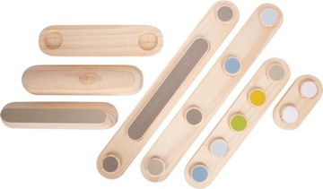 Деревянная сенсорная дорожка Adventure Small Foot для упражнений на баланс