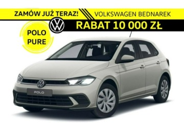 Volkswagen Polo VI Hatchback 5d Facelifting 1.0 MPI 80KM 2026 Volkswagen Polo Nowa wersja Pure! 1.0 MPI 80 KM