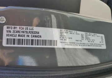 Chrysler Pacifica II 2020 Chrysler Pacifica Auta z USA - Zapytaj o wiecej ofert 3.6 Benzyna 264KM, zdjęcie 8