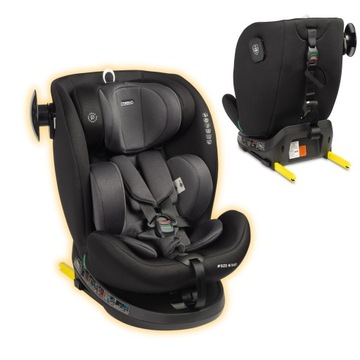 FOTELIK SAMOCHODOWY DLA DZIECKA ISOFIX COMMO I-SIZE GRAPHITE (40-150)