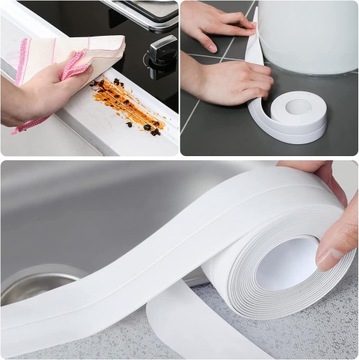 САМОКЛЕЯЩАЯСЯ ВОДОНЕПРОНИЦАЕМАЯ НАСТЕННАЯ ЛЕНТА ДЛЯ ВАННОЙ КУХНИ, ОКНА, СТЕНЫ