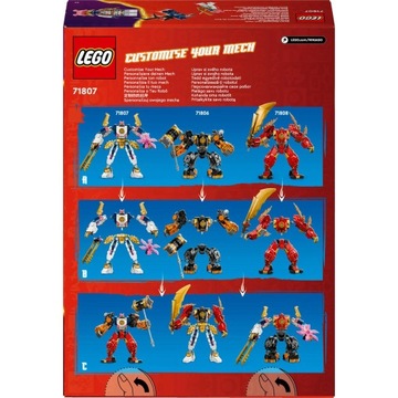 LEGO NINJAGO 71807 ЭЛЕМЕНТАЛЬНЫЙ ТЕХНОЛОГИЧЕСКИЙ МЕХ СОРЫ