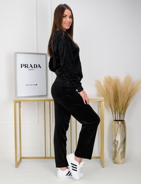 WE9110 r. M ЖЕНСКИЙ ВЕЛЮРОВЫЙ СПОРТИВНЫЙ КОМПЛЕКТ