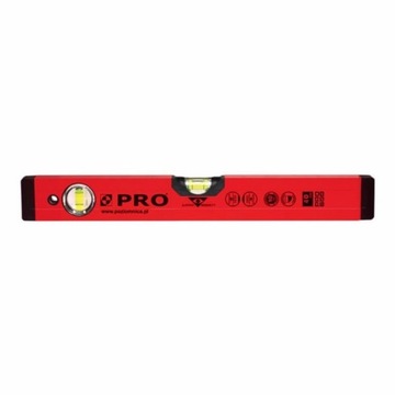Пузырьковый уровень Pro 600 красный 0,4 м
