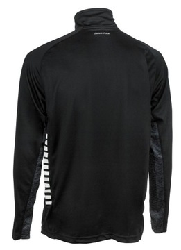 Bluza piłkarska treningowa rozpinana SELECT Spain czarna - 8 lat