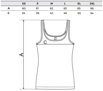 MALFINI 136 ТОП ЖЕНСКИЙ, ХЛОПОК, ВЫСОКОГО КАЧЕСТВА S