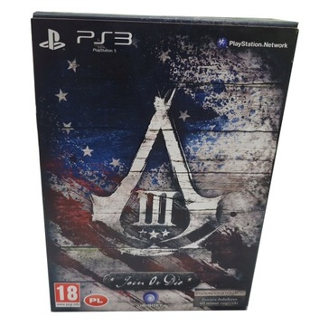 ASSASSIN'S CREED 3 III PS3 EDYCJA JOIN OR DIE PL