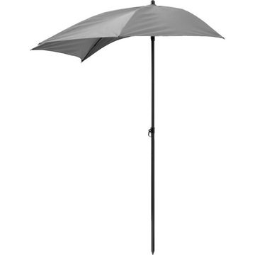 Półparasol parasol 1x2x1,9m balkon taras szary