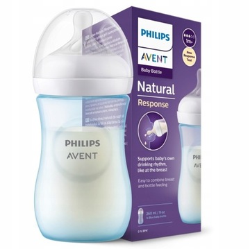 Philips Avent Butelka Natural Response responsywna 260ml 1m+ SCY903/21