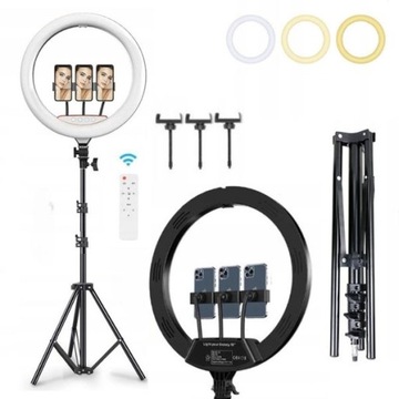 Profesjonalna lampa LED RING 52cm do fotografii