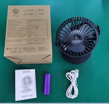 АВТОМОБИЛЬНЫЙ ВЕНТИЛЯТОР 5 В ВРАЩАЮЩИЙСЯ зажим