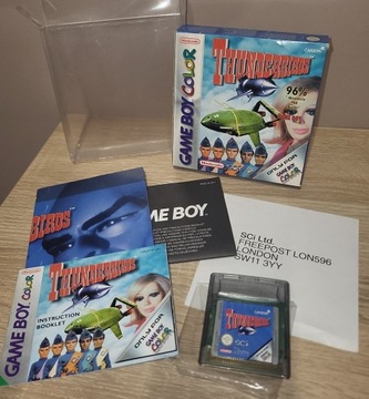 THUNDERBIRDS - GAME BOY COLOR GBC KOMPLET +PROTEKTOR