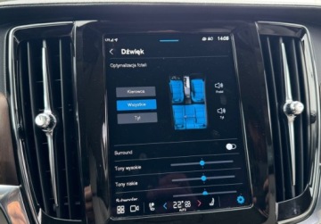 Volvo V90 II 2022 Volvo V90 B4 LIFT FullLed El.Klapa Skora Kamera Blis Wentylgrz Fotele Opla, zdjęcie 38