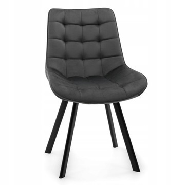 Гламур серая столовая для столовой Tori