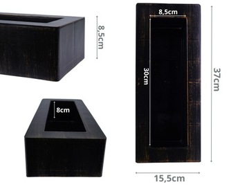 СОВРЕМЕННЫЙ ДЛИННЫЙ ЦВЕТОЧНЫЙ ГОРШОК