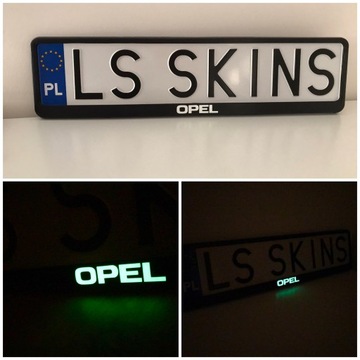 Рамка номерного знака OPEL