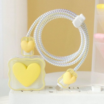 Крышка кабеля зарядного устройства, цвет Love Yellow