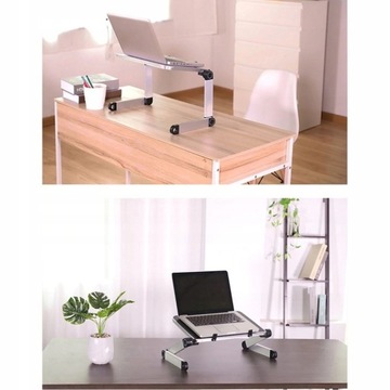 Regulowany składany STOLIK pod laptopa (E042)