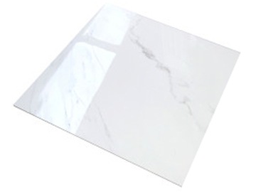 GRES PŁYTKI PODŁOGOWE MARMUROWE 60X60cm IMITUJĄCE BIAŁY MARMUR POŁYSK GAT1