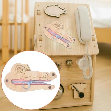 Детали Busy Board Многофункциональный слайдер-крокодил