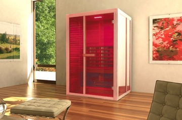 ИНФРАКРАСНАЯ САУНА для 2 человек Redlight Wellis технология SOLARIS