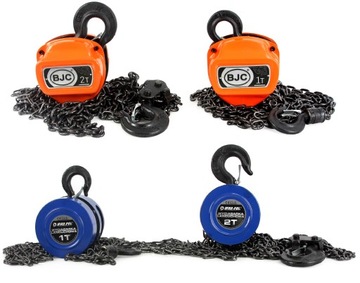 ЛЕБЕДКИ ЦЕПИ 1Т BJC ЦЕПЬ