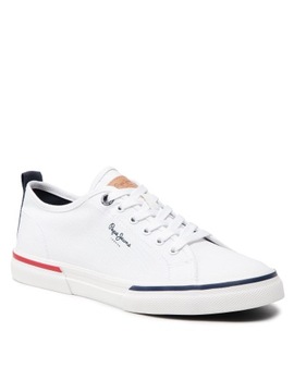 Pepe Jeans Tenisówki Kenton Smart 22 PMS30811 White 800