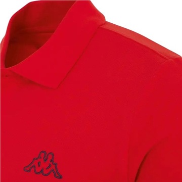 Koszulka męska Kappa PELEOT czerwona 303173-540 L