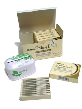 Перьевые лезвия для китайского ножа 10 шт.