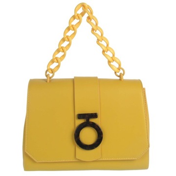 NOBO dámska kabelka žltá elegantná kabelka