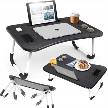 SKŁADANY STOLIK POD LAPTOPA DO ŁÓŻKA PODSTAWKA