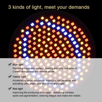 Нагревательная лампа - светодиодный свет для омоложения кожи