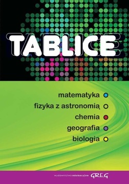 TABLICE MATEMATYKA FIZYKA Z ASTRONOMIĄ CHEMIA...