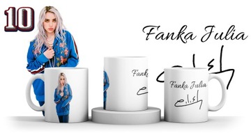 КРУЖКА БИЛЛИ ЭЙЛИШ + ИМЯ + КАРТОН