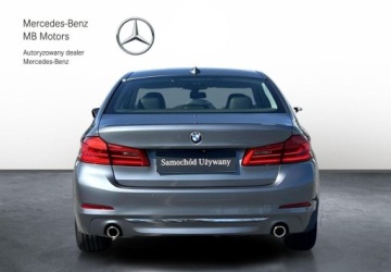BMW Seria 5 G30-G31 Limuzyna 520d 190KM 2017 BMW Seria 5 SalonPL Luxury Line Display Key LED Nawigacja Kamera Tempomat, zdjęcie 3