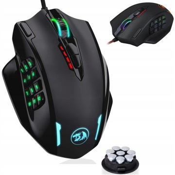 Myszka przewodowa Redragon Impact sensor laserowy