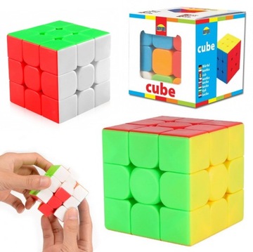 KOSTKA LOGICZNA DO UKŁADANIA CUBE 3x3x3 UKŁADANKA