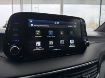 Hyundai Tucson III SUV Facelifting 1.6 GDi 132KM 2020 Hyundai Tucson N Line Kamera cofania LED CarPlayAndroid Auto Nawigacja, zdjęcie 33