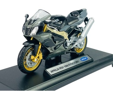 WELLY APRILIA RSV 1000 R FACTORY 1:18 NOWY MODEL