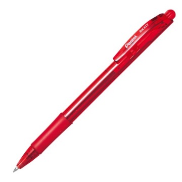 Ручка BK 417 0.7 мм автоматичний червоний PENTEL