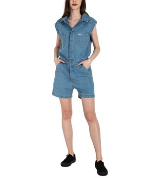 Kombinezon Wrangler PLAYSUIT W9N2LL49E Indigo XS