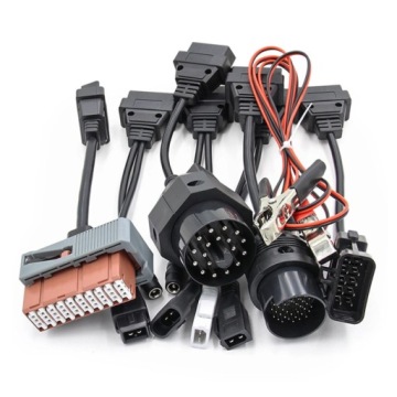 КОМПЛЕКТ КАБЕЛЬНЫХ ПЕРЕХОДНИКОВ AUTOCOM DELPHI DS150E, 16 шт.