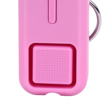 Alarm bezpieczeństwa osobistego Przenośny brelok do samoobrony LED z lampką